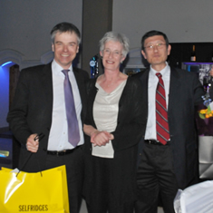 Dr Adrian Palfreeman, Professor Jane Anderson and Professor Clifford Leen