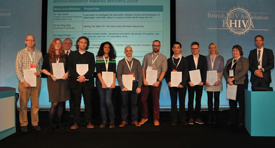 BHIVA Research Awards Winners 2014