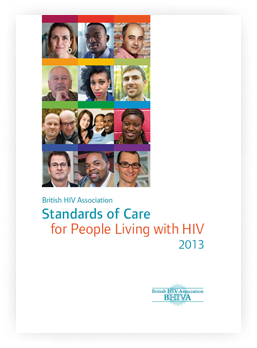 Standards of care for people living with HIV in 2013