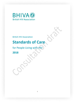 Standards of care for people living with HIV 2018