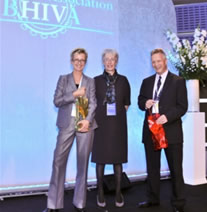 Dr Annemiek de Ruiter with Professor Jane Anderson and Dr Alastair Miller