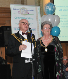 The Right Worshipful Mayor and Mayoress of The City of Brighton and Hove