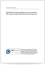 BHIVA guidelines for the treatment of HIV-1-positive 
adults with antiretroviral therapy 2015