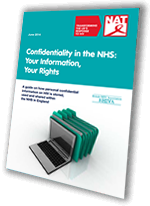 Confidentiality in the NHS: your information, your rights